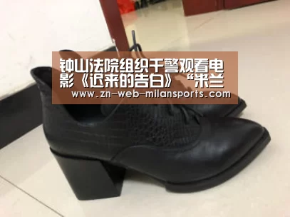 钟山法院组织干警观看电影《迟来的告白》“米兰app”